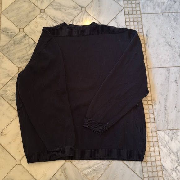 Mizzou Men’s XL Long sleeve black sweater with tiger/M logo in gold and black - Picture 7 of 11